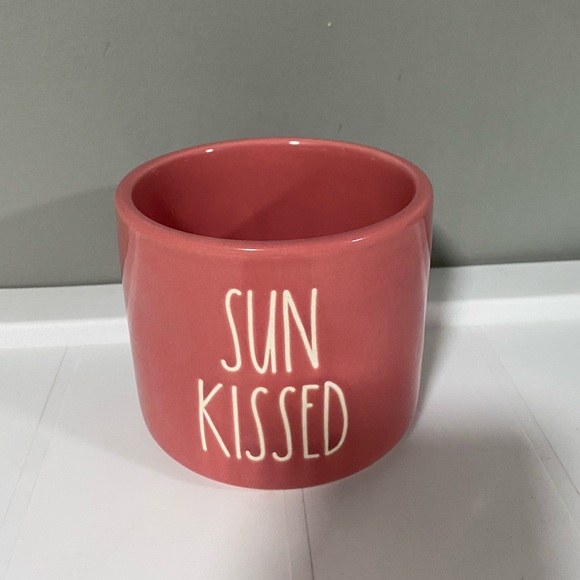 RAE DUNN “ SUN KISSED “ Mini Planter Pot - Picture 2 of 3